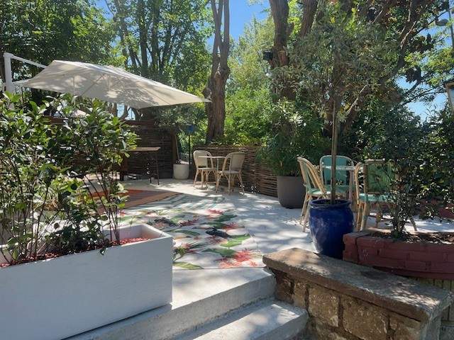 agate entrée terrasse